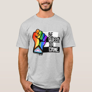 Camiseta Seja Queer Do Crime