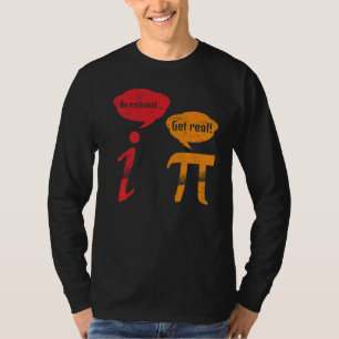 Camiseta Seja racional e se torne real
