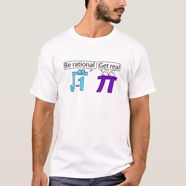 Camiseta Seja Racional! Realmente! (Frente)
