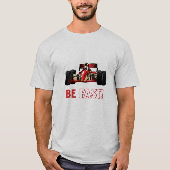 Camiseta Seja rápido | F1 | Autoesporte (Frente)