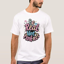 Camiseta Seja real