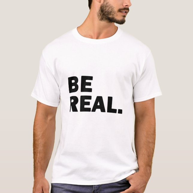 Camiseta Seja real - Gym (Frente)