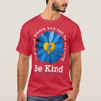 Camiseta Seja Rigoroso Azul Prevenção Contra Abuso Infantil