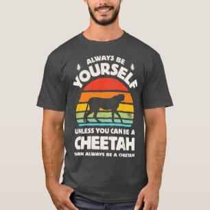 Camiseta Seja sempre seu Chita para Homens Meninas Meninas