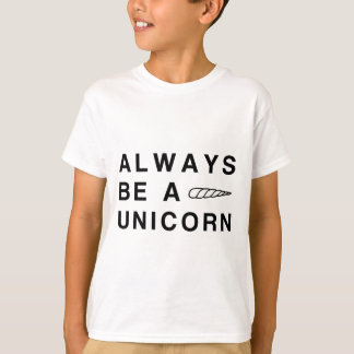 Camiseta Seja sempre um unicórnio