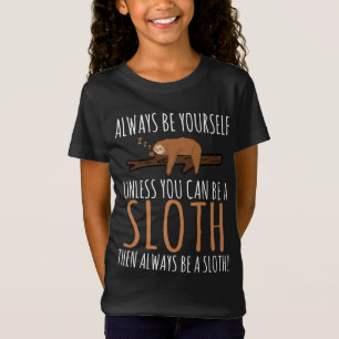 Camiseta Seja sempre você mesmo presente engraçado da