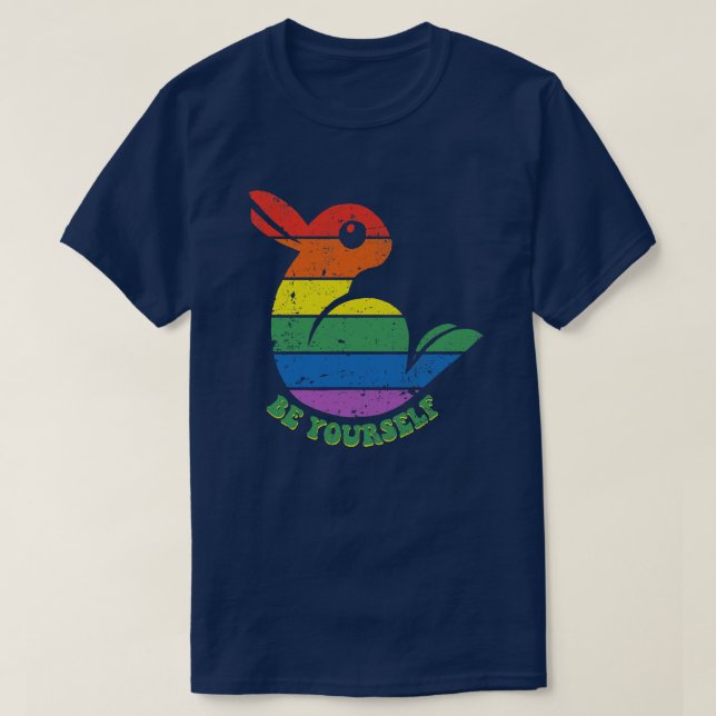 Camiseta Seja Seu Coelho Pato S (Frente do Design)