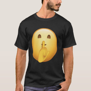 Camiseta Seja Silencioso Face u2013 A Expressão Mais Avança