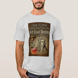 Camiseta Seja Sir Isaac Newton