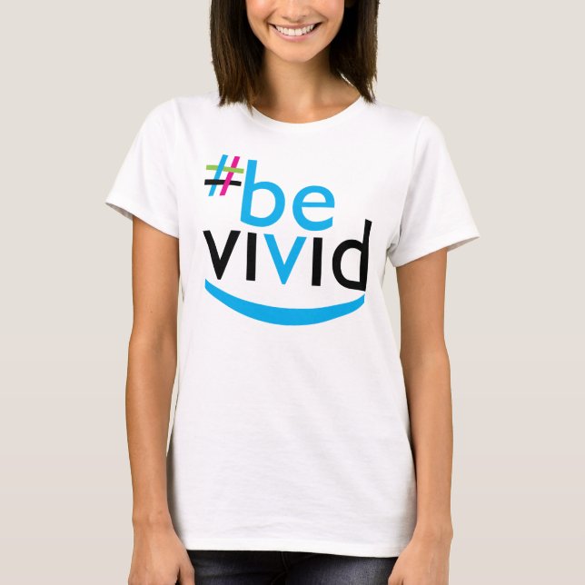 Camiseta Seja sorriso vívido (Frente)