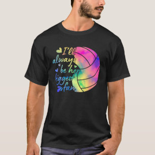 Camiseta Seja sua maior fã de vôlei mãe mãe da mamãe