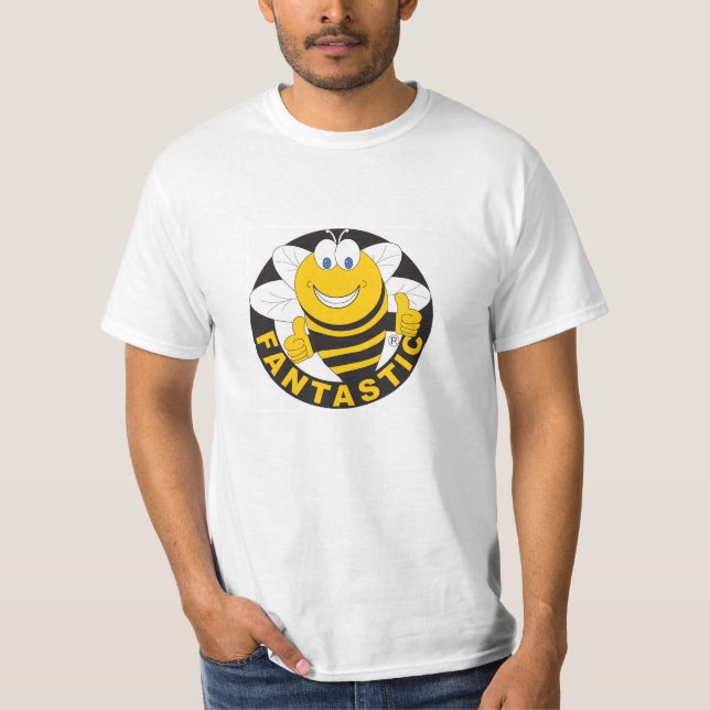Camiseta Seja t-shirt fantástico dos homens (Frente)