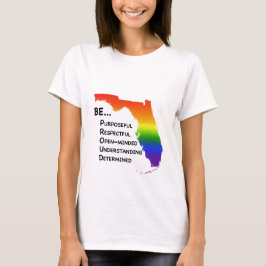 Camiseta Seja t-shirt orgulhoso