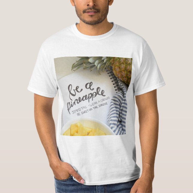 Camiseta Seja um abacaxi (Frente)