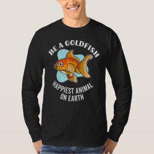 Camiseta Seja um anima de motivação Goldfish Cita Anima Fel