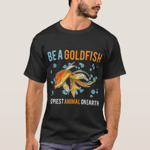Camiseta Seja Um Animal Peixe Dourado