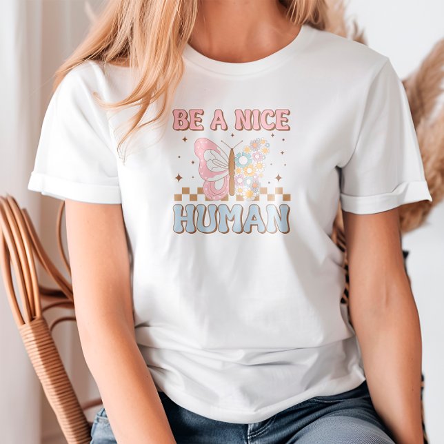 Camiseta Seja Um Bom Motivador Humano Dizendo Boas Vibas (Criador carregado)