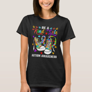 Camiseta Seja Um Calçado Gentil Conscientização do Autismo