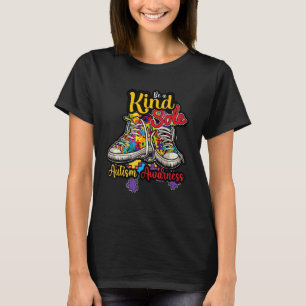 Camiseta Seja Um Calçado Gentil Quebra-Cabeça de Conscienti