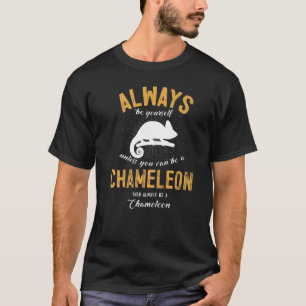 Camiseta Seja Um Camaleão