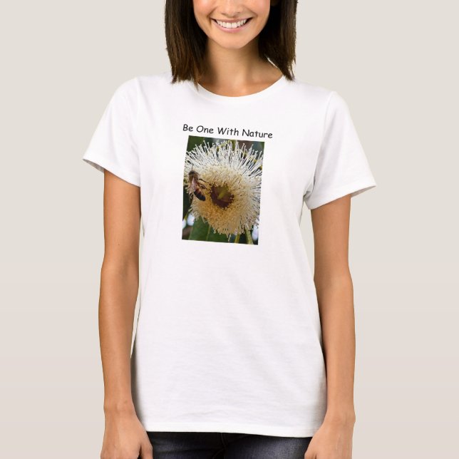 Camiseta Seja Um Com Natureza (Frente)