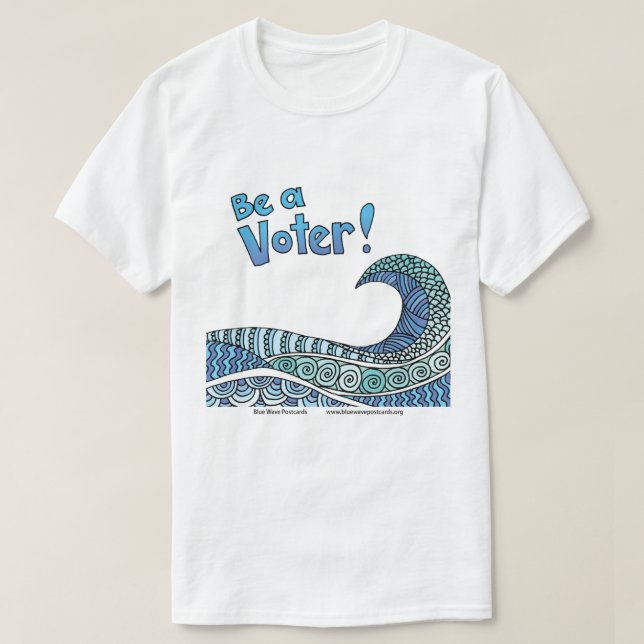 Camiseta Seja um Eleitor (Frente do Design)