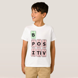 Camiseta Seja um Nerd de Geek de Ciências Positivo