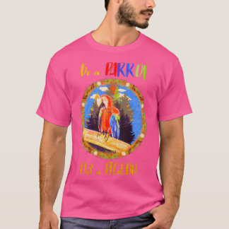 Camiseta Seja um papagaio não um pombo