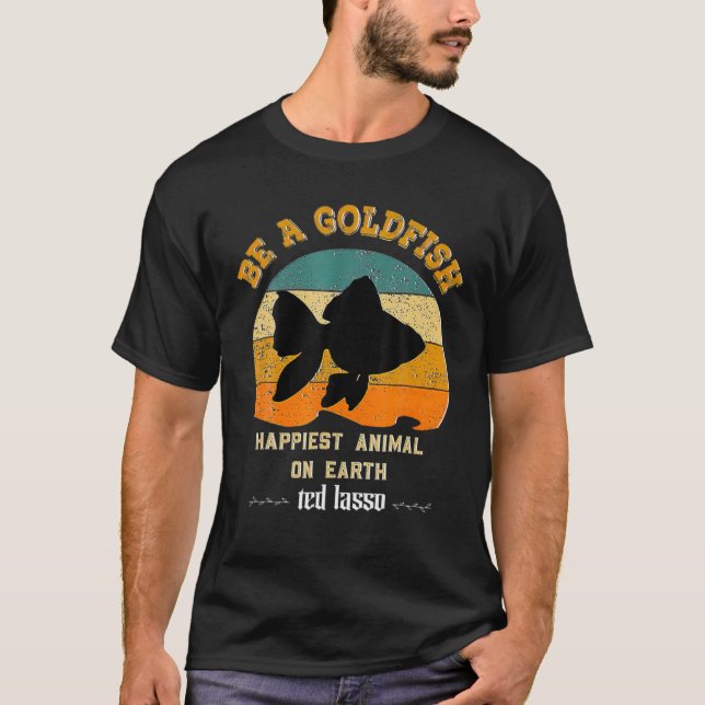 Camiseta Seja Um Peixe De Ouro, Treinador, Motivação, Engra (Frente)