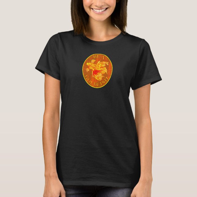 Camiseta Seja Um Peixe Goldfish [Encantado] (Frente)