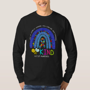 Camiseta Seja Um Tipo De Quebra-cabeça De Consciência Autis