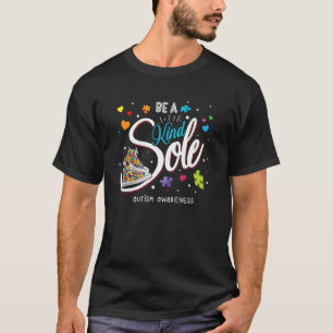 Camiseta Seja Uma Alma Gentil Conscientização do Autismo Ar
