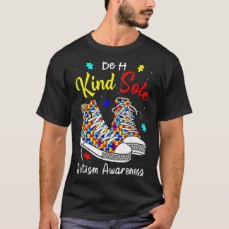 Camiseta Seja Uma Alma Gentil Conscientização do Autismo Ar