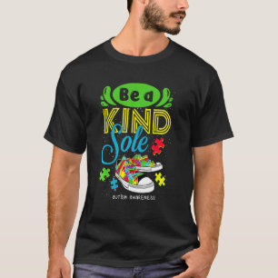 Camiseta Seja Uma Alma Gentil Conscientização do Autismo Sa