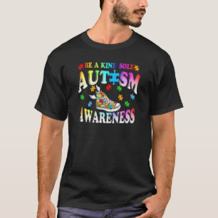 Camiseta Seja Uma Alma Gentil Puzzle de Conscientização do
