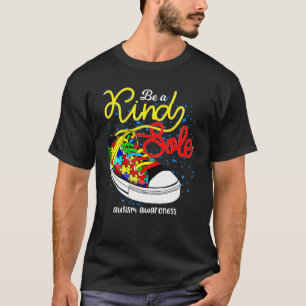 Camiseta Seja Uma Alma Gentil Puzzle do Mês de Conscientiza