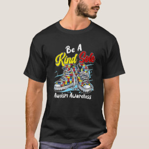 Camiseta Seja Uma Espécie De Consciência Do Autismo Seja Qu
