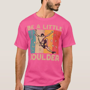 Camiseta Seja Uma Parede de Pequenos Blocos de Pedra Engraç