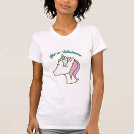 Camiseta "Seja uma T-Shirt Unicórn - Whimsical and Inspirat