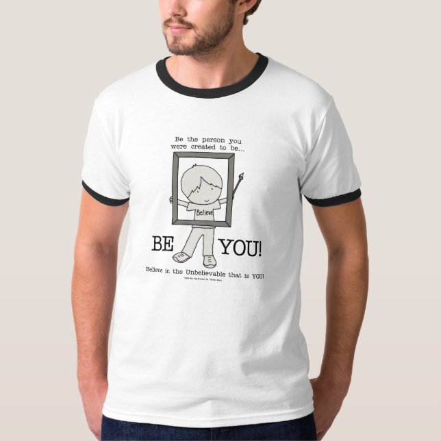 Camiseta Seja você! (Frente)