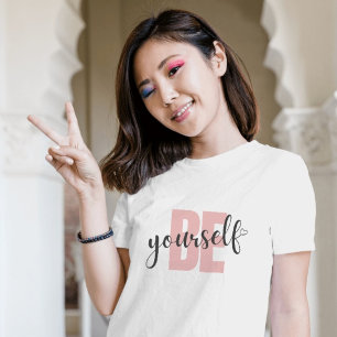 Camiseta Seja você mesmo