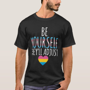 Camiseta Seja Você Mesmo, Eles Ajustarão O Orgulho Transgên