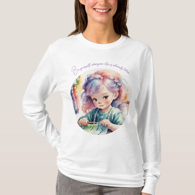 Camiseta Seja você mesmo, todos os outros já estão ocupados (Frente)