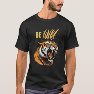 Camiseta Seja WILD Tiger