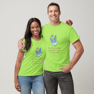 Camiseta "Sejam As Tocas Que Desejam Ver No Mundo"