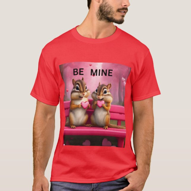 Camiseta Sejam meus esquilos e corações de doces (Frente)