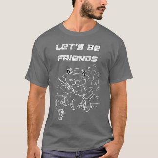 Camiseta sejamos amigos vintage