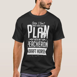 Camiseta Sela de Montar Cavalo de Raça Percheron 5