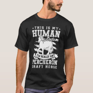 Camiseta Sela de Montar Cavalo de Raça Percheron 6