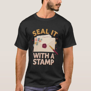 Camiseta Selá-lo Com Um Carimbo